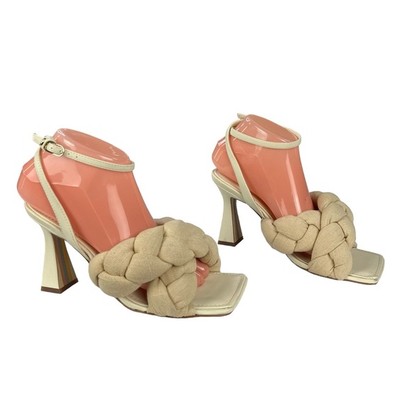 Sam Edelman Courtney Fabric Braided Ankl Stap Sandals Womens Size‎ 8.5 - Picture 2 of 14